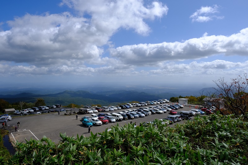栗駒山の紅葉2019岩鏡平の風景写真